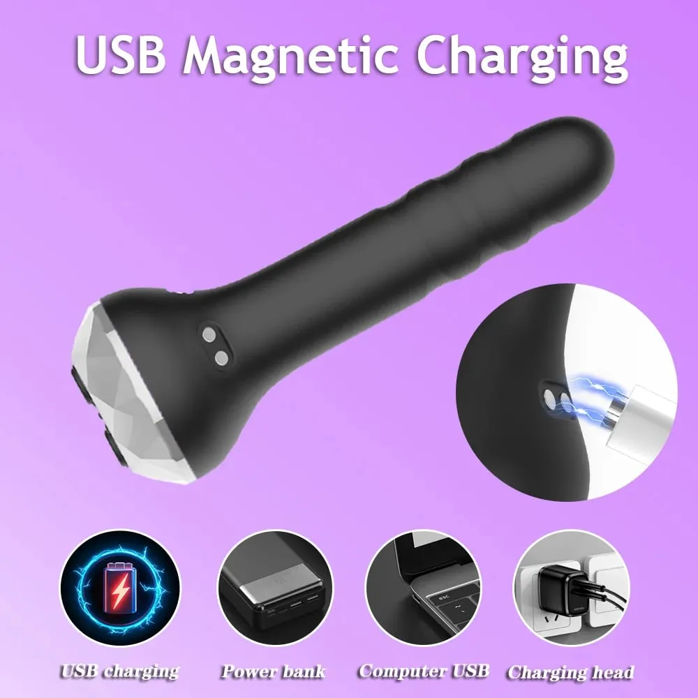 360° Rotating Anal Vibrator for Men Prostate Massager Butt Plug Anal Toy Adult Male Gay Masturbator Toy Sex Toys for Men & Women — image 4