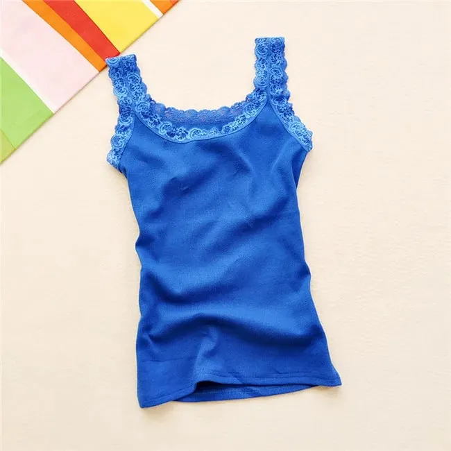 Camisole Lingere Tank Top Δαντέλα λουράκι Λευκό μαύρο γιλέκο ύπνου Bralette Crop Top Sexy Camis Slim Corset Undershirt Tanks