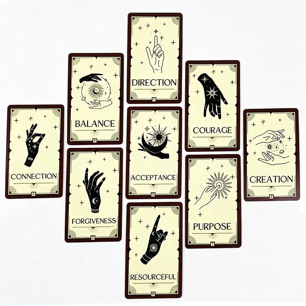 Manifestation Oracle Deck 33 Card Oracle Manifest את החלומות שלך מצא את המטרה שלך אידיאלית עבור חיזוי ותרגולים רוחניים