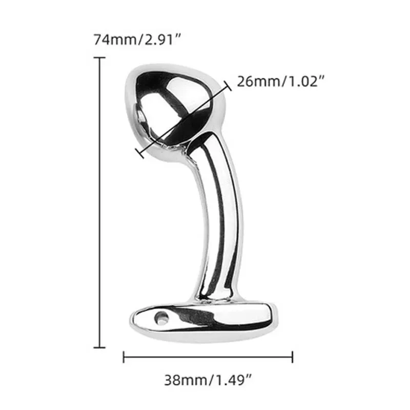 Small Size Metal Anal Beads Butt Plug Mini Rainbow Rose gold Butt Plug Crystal Jewelry Trainer Anal Dildo Masturbation Sex Toy — image 14