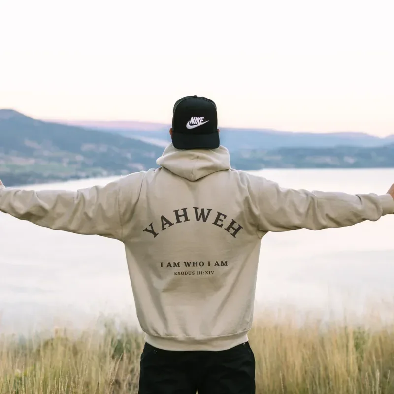 20256 Heren Bestseller Christian YAHWEH Hoodies Jesus Hombre Mode Populaire Streetwear Brief Gedrukt Vrouwen Hoody