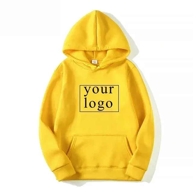 2024 homme femme décontracté personnalisé imprimé texte sweat à capuche bricolage Logo personnalisé personnalisé sweat à capuche personnalisé texte Logo sweat