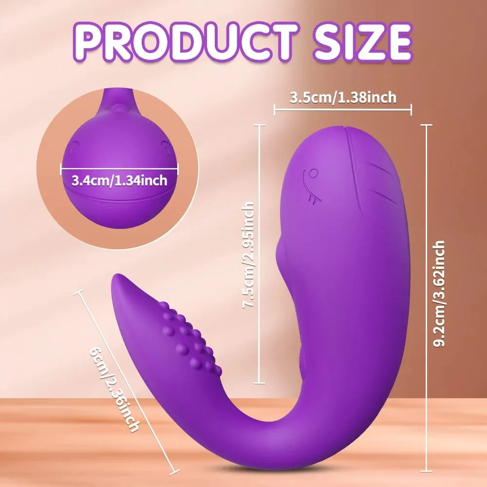 אלחוטי Bluetooth G Spot Vibrator נשים דגדגן ממריץ תחתונים לבישים לנשים ויברטור ביצת אהבה צעצועי מין רוטטים למבוגרים