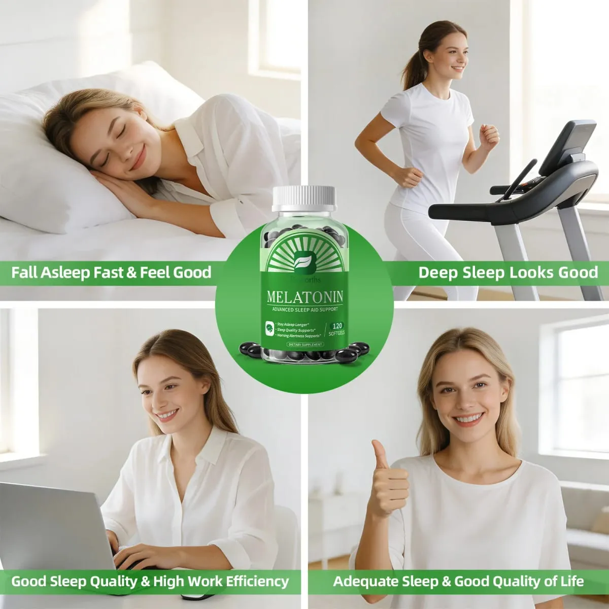 Melatonin 5mg Vitamin B6 Anti Stress Tools Sleeping Pills Melatonin to Sleep Stay Asleep Longer For Adult Beauty Health