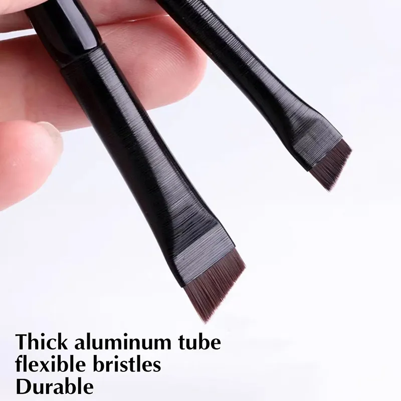 ●Brow Contour Trang Điểm Cọ Kẻ Lông Mày Bút Kẻ Mắt Chuyên Nghiệp Viền Góc Siêu Mỏng Cọ Trang Điểm Mắt Dụng Cụ Trang Điểm — image 4