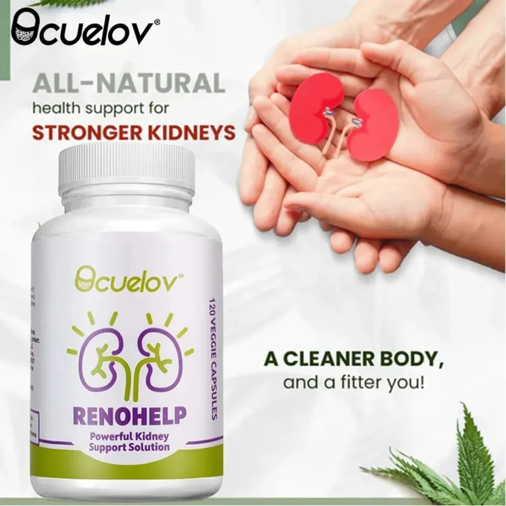 Powerful Natural Kidney Support Supplement for Healthy Kidney Function Support Urinary Tract Health Vegan & Gluten Free