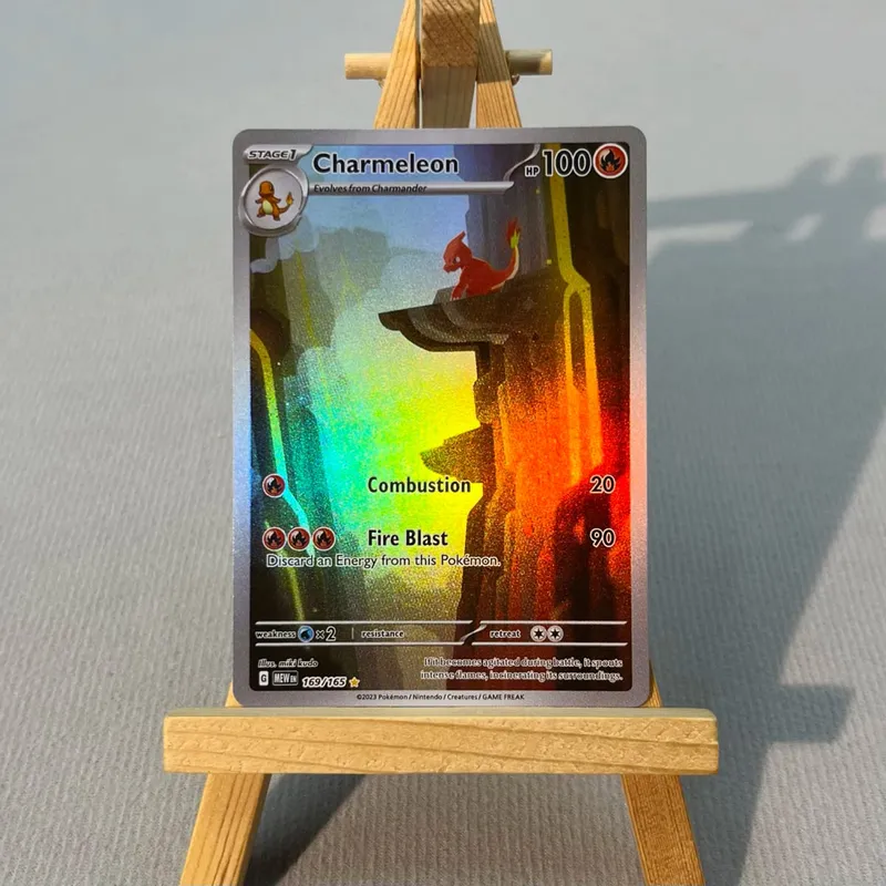 MEW PTCG13-003 Tcg proxy PKM Cards Charizard ex Bulbasaur Charmeleon Rare Collection Battle Toys Δώρα για χόμπι στο σπίτι — image 12