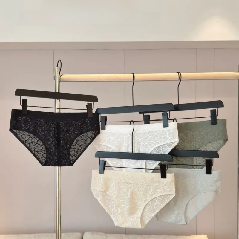 Cool Summer 3D Bulge Pouch Men's Underwear Lingerie Transparent Mesh Panties Thin Stripe Grid Triangle Panties Men — image 16