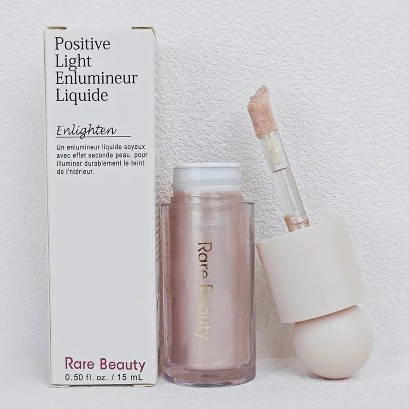Rare Beauty Serene Gentle Mellow Solac Liquid Bronzer Shade Face Contour Ομαλό ανταύγειες Καθρέφτης διάρκειας φυσικής σκιάς μακιγιάζ — image 26