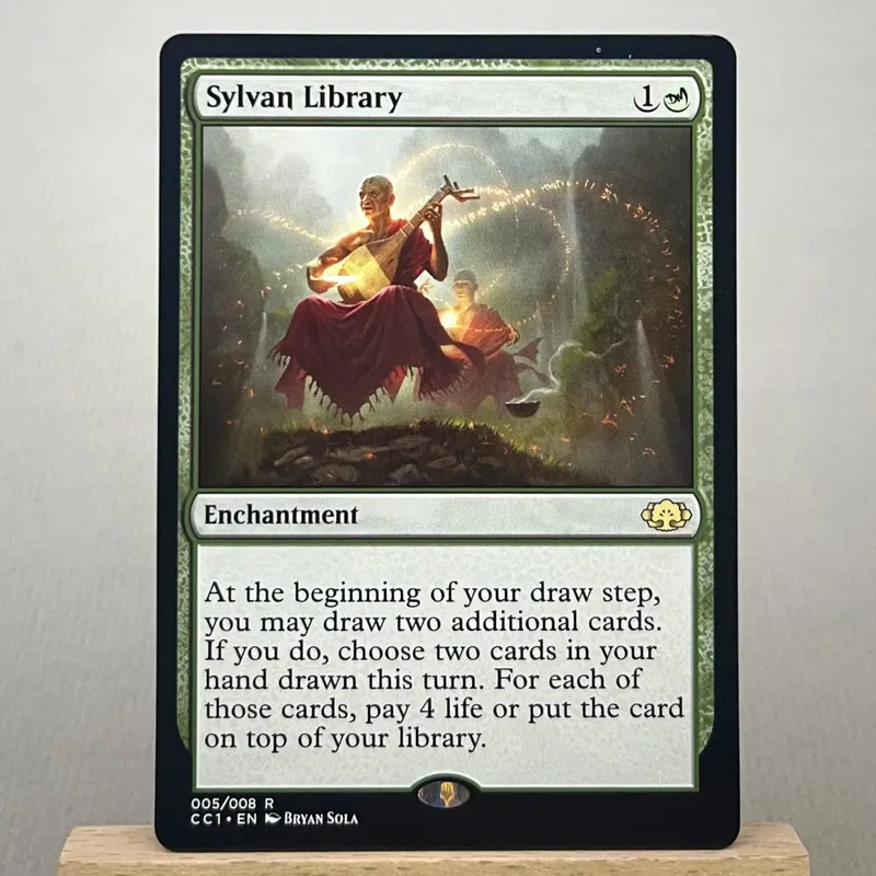 CC1 C19 MH1 FAR M21 HOLO12-Ⅰ02 TCG Proxy Cards Sylvan Library Ugin the Spirit Dragon Force of Negation Elesh Norn