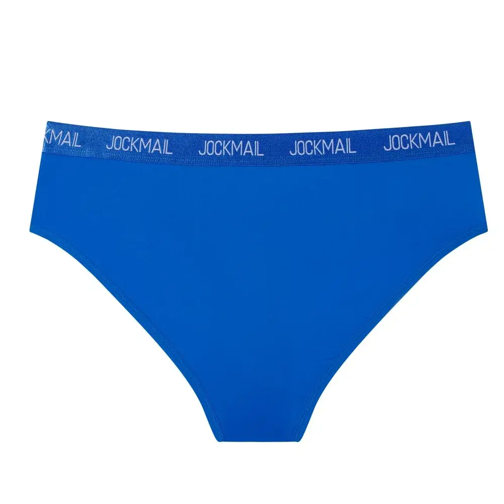 Jockmail Mens Underwear Low Waist Sexy Letter Sports Breathable Summer Ice Silk Briefs Big Bag Nylon Solid Color Man Panties — image 38