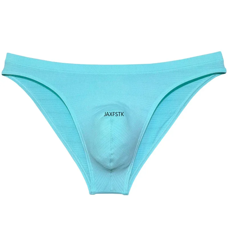 Ultrathin Briefs Men's Underwear Enhancing Pouch Male Bikini Low Rise Underpants Summmer Single Layer Everyday Comfort — image 13