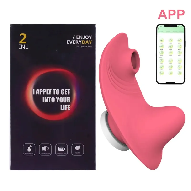 Wearable Mini Vibrator For Women Clitoris Sucker App Bluetooth Remote Control Vibro On Sexy Panties Adults Sex Toys Stimulator — image 10