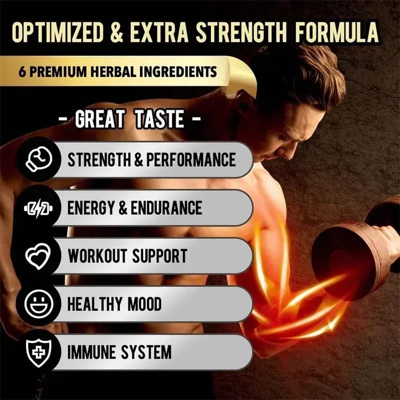 Maca Root Supplement - support Endurance Relieve Fatigue and Promote Muscle Growth