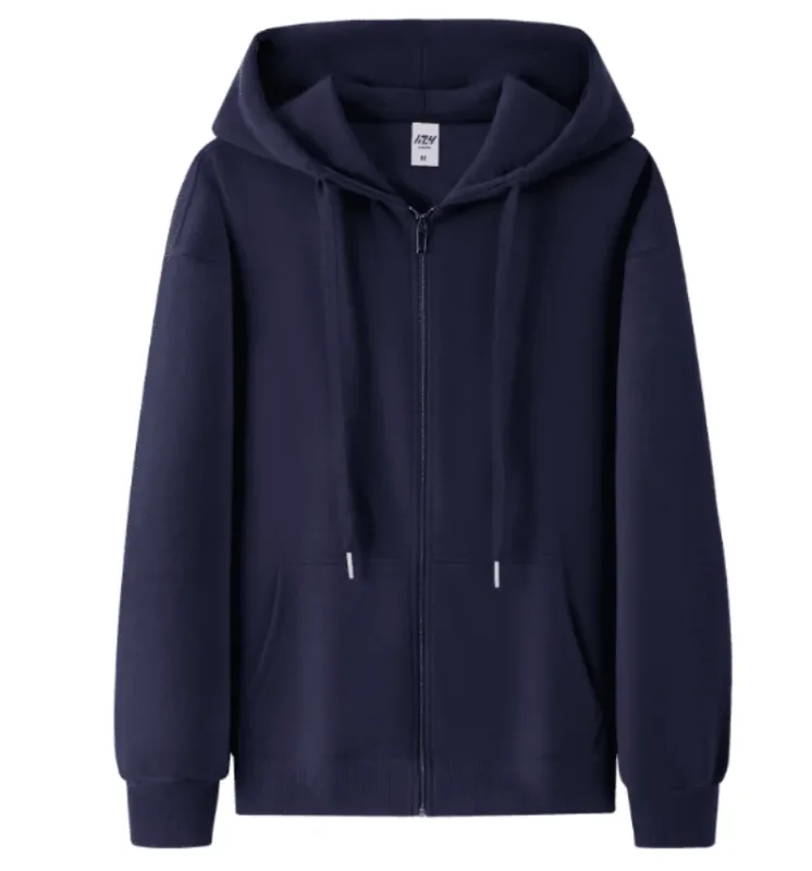 Fashion Hoodie, Hoodie, Custom Zipper Jacket, Cardigan, Printed Logo, Embroidered Logo, Men's and Women's Pure Cotton Clothes
