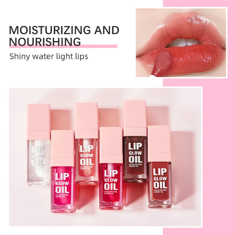 Hydraterende Lipgloss Spiegel Water Lip Glazuur Voedt Lippen Vloeibare Lipstick Volume Lip Clear Lipgloss Vrouwen Lippen Cosmetica — image 4