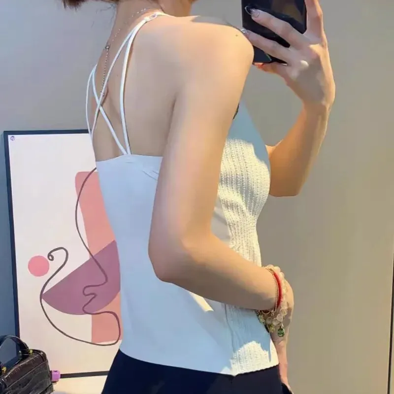 Καλοκαιρινό σουτιέν Μαύρος κορσές Active Big Size Bralette Αντι Χαλαρωμένο Σουτιέν Γιλέκο Θέμα Καμισόλα&tanks Traf Γυναικεία Ρούχα Top Traf Zara — image 4