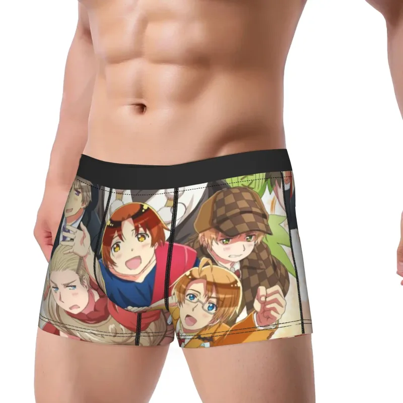 Hetalia World Stars Men Boxer Shorts Cozy Underwear Underpants