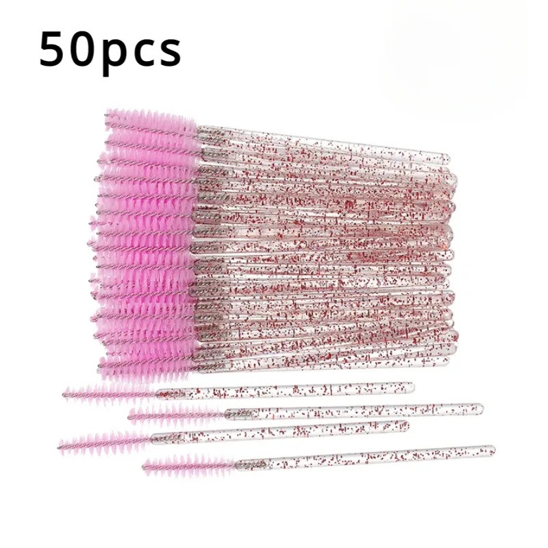 50/100/150pcs Eyelash Brushes Concealer Lash Brush Spoolies Mascara Wands Applicator for Eyelash Extension Makeup Set LAUKISS — image 9