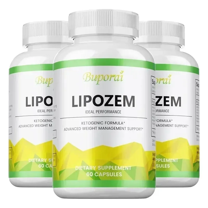 Lipozem Supplement - Weight Loss Capsules Boosts Metabolism Increases Energy and Controls AppetiteSupplements