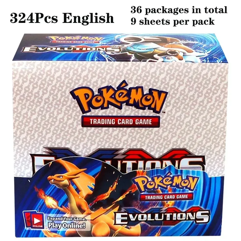 324Pcs Pokemon TCG: Sword & Shield Tempest Bonds Booster Box Trading Card Game Pokemon Kids Toys Επιτραπέζιο παιχνίδι — image 20