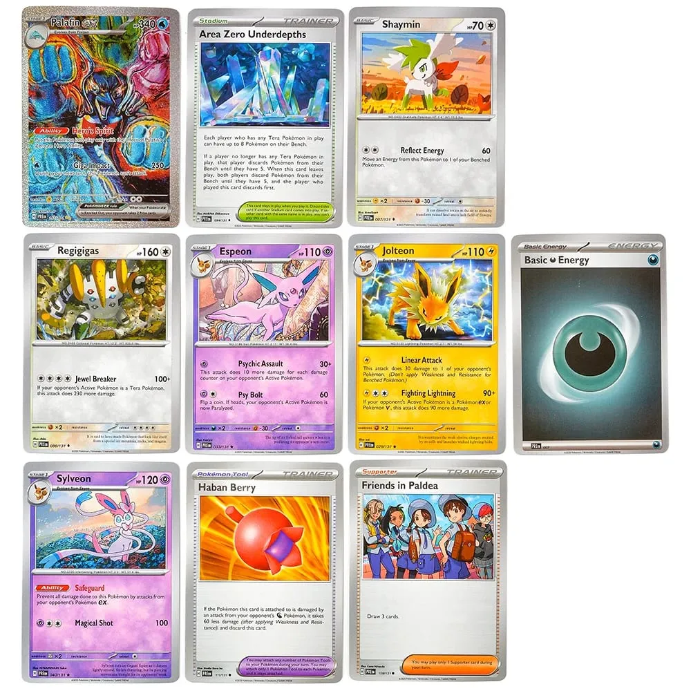 Εμπορική κάρτα Pokémon 360Pcs English Pokémon TCG: Prismatic Evolutions Scarlet Violet Box 36 Pack Box