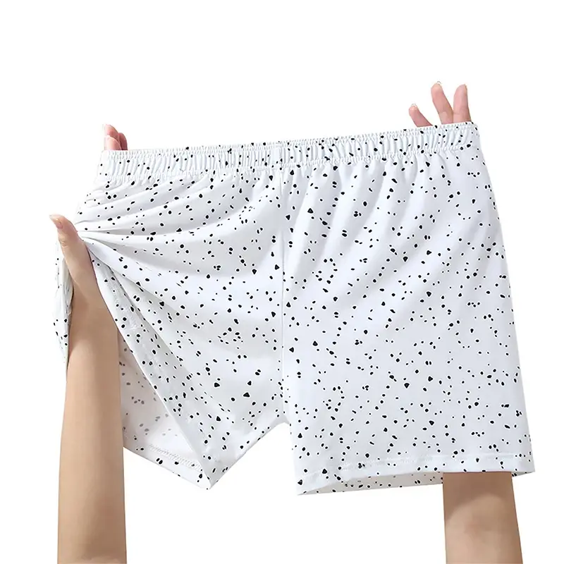 5PCS New Style Men Panties Men's Polka Dot Aro Pants with Flat Corners Soft Skin Friendly Fat Pants Breathable Men Underwear — image 10