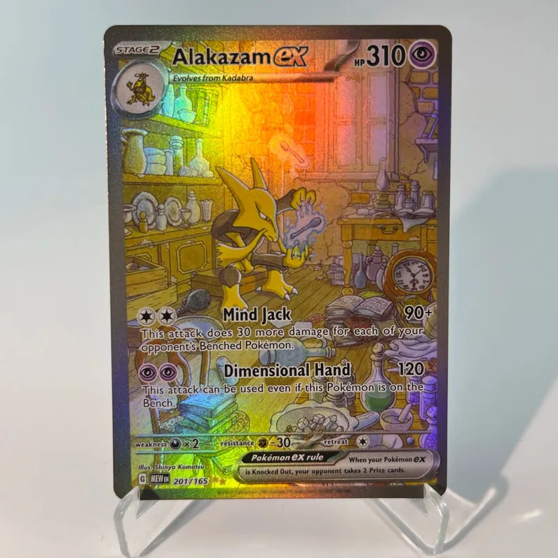 כרטיסי פוקימון 151 PKM PTCG3-D Bulbasaur Squirt Rainbow Gengar לשעבר Holographic Ex GX Rare Collection מתנות צעצועי קרב לתחביבים