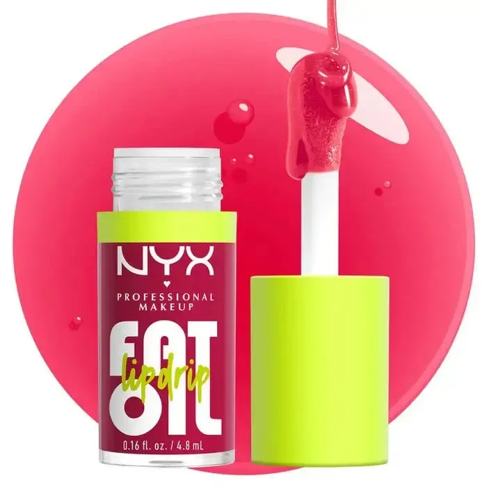 NYX Fat Oil Lip Gloss Drip Lip Gloss מעניק לחות עמוקה לשפתיים דמוי מראה לא דביק סקסי ליפ גלוס Glaze איפור שפתון קוריאני אופנה