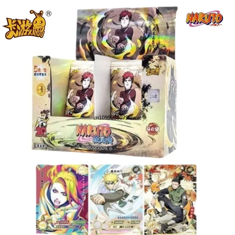 Γνήσιο NARUTO Card Fight Κεφάλαιο Πλήρης Σειρά Card Game Collection Cartoon Cartoon Παιδικά Παιχνίδια γύρω από Δώρα διακοπών. — image 5