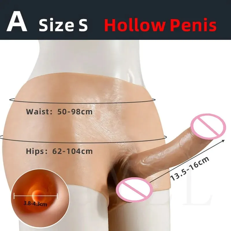 New Realistic Silicone Pegging Strapon Dildo Penis Pants Masturbators for Lesbian Sex Toys Suitable for Men Women 18+