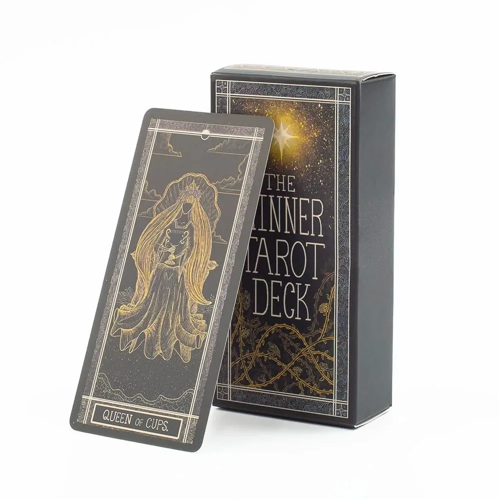 The Kinner Tarot Deck 87Pcs Divination Fate Tarot Oracle Cards Party Entertainment Επιτραπέζιες κάρτες παιχνιδιών 11,3*5,5cm