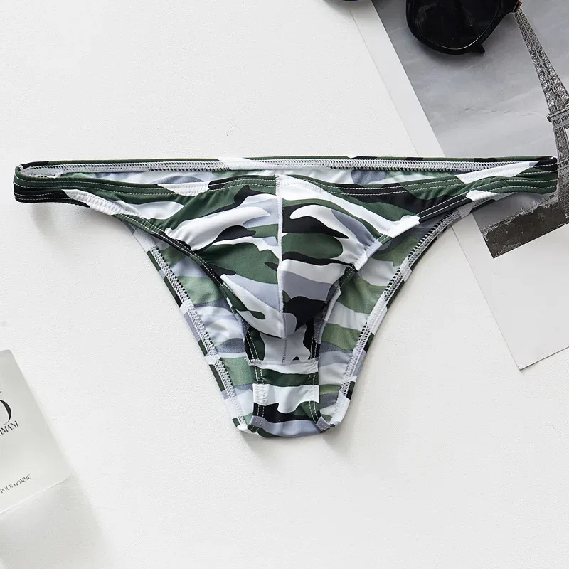 [Men's Briefs] 4-Pack of Men's New Style Underwear, Random Selection of Briefs, Breathable and Comfortable, Cool and Soft, Fashionable and Trendy, Close-Fitting and Smooth, Men's Everyday Wear Briefs