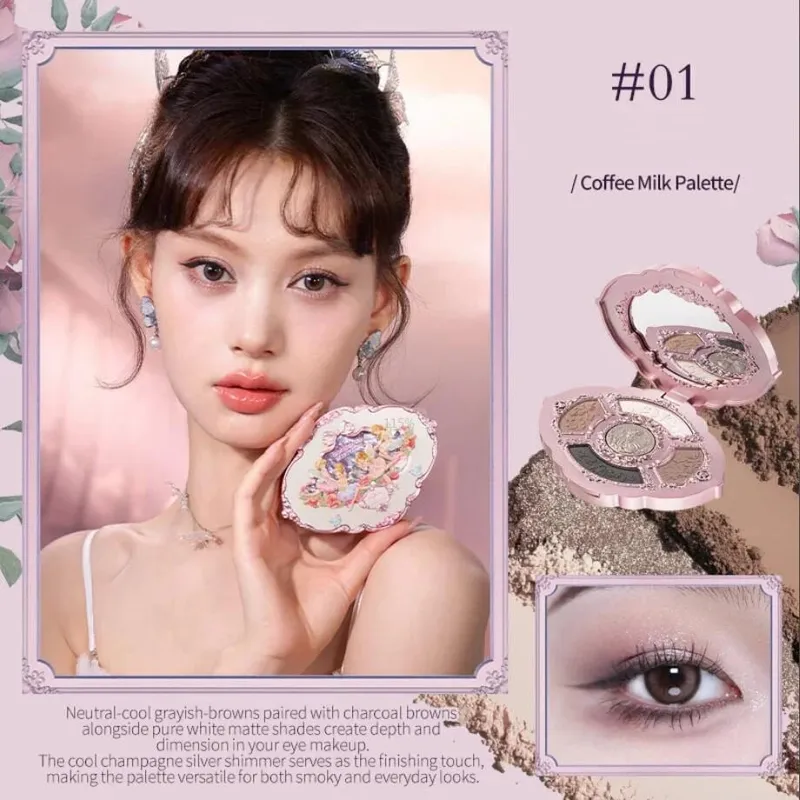 Flower Knows sminkkészlet Nyárközi mesék Flowerknows alapozó Little Angel Highlight Strawberry Rococo ajakmáz 11db készlet — image 3