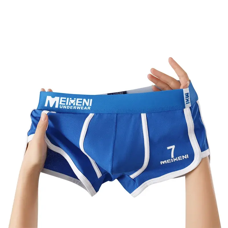 Nam Thân Fashoin Co Giãn Mũi Tên Quần Short U Lồi Túi Breathbale Quần Lót Calzoncillo Hombre Quần Lót 3D Đáy Quần Boxer
