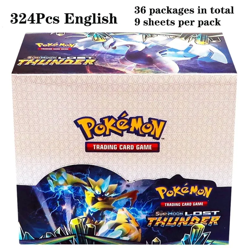 324Pcs Pokemon TCG: Sword & Shield Tempest Bonds Booster Box Trading Card Game Pokemon Kids Toys Επιτραπέζιο παιχνίδι — image 29