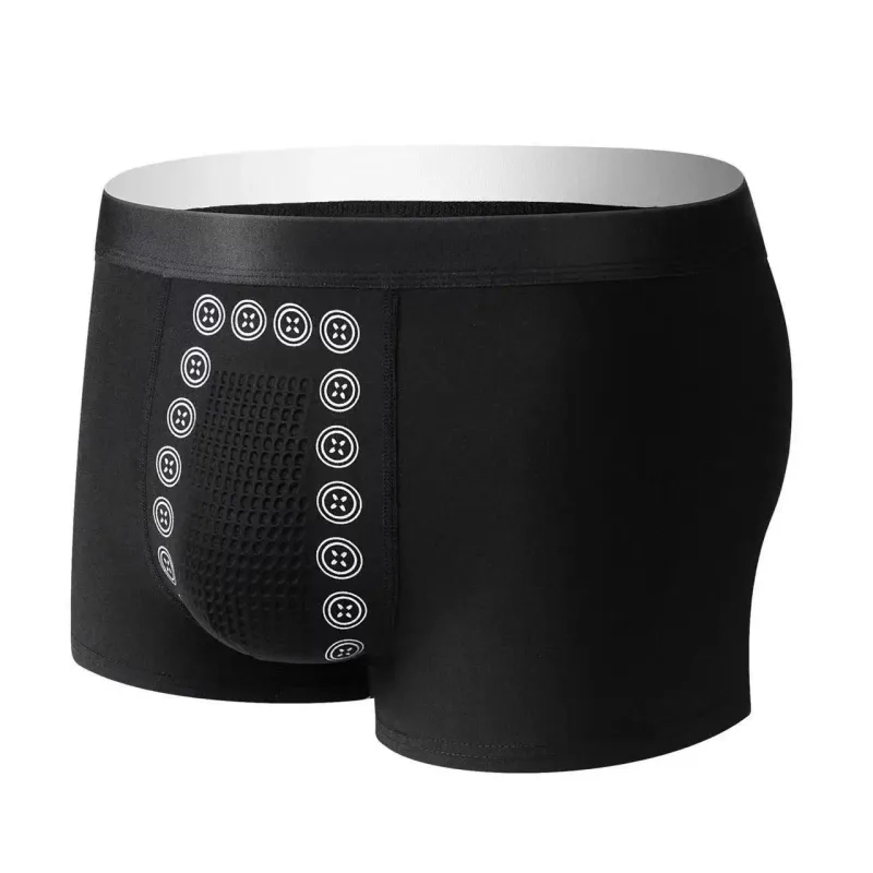 Quần lót nam bằng vải polyester Sợi co giãn trị liệu từ tính Quần lót nam Quần lót thoải mái để sử dụng thông thường