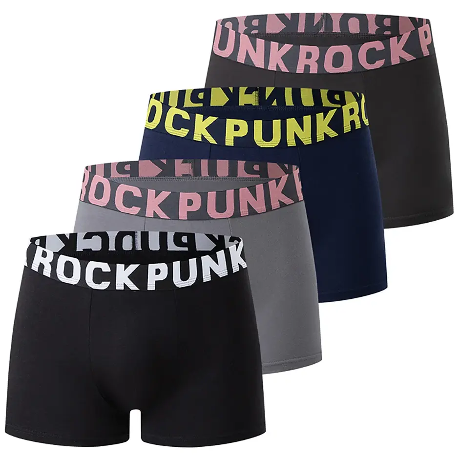 4/10 Piece Set Of Men's Casual Sports Beach Bottom Shorts Comfortable Pure Cotton Underwear Plus Size Versatile Boxer Shorts — image 3