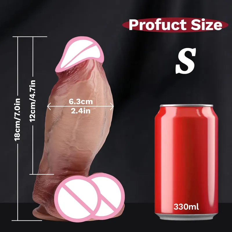 Nagy, valósághű szilikon vibrátor tapadókoronggal, G-pont anális műpénisz szíj Dick Butt Plug Maszturbált felnőtt szexjátékok férfi nőknek