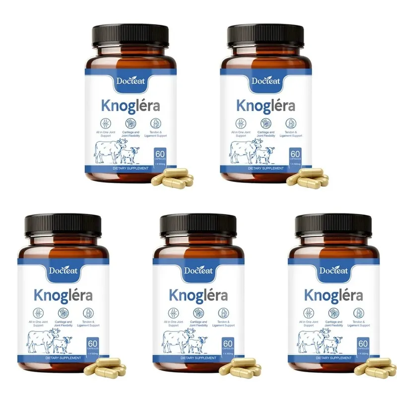 Docteat Knoglera MSM Joint Support Capsules Joint Comfort Cartilage Health and Joint Flexibility for Daily Mobility 60 Κάψουλες