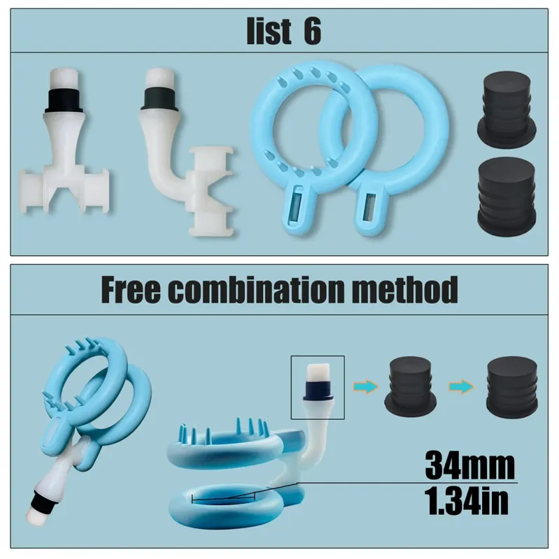 Men's Vibrating Masturbator Massage Gun Head Soft Silicone Attachments Adult Sexual Products Male Sex Toy Fascia Gun for Penis — image 11