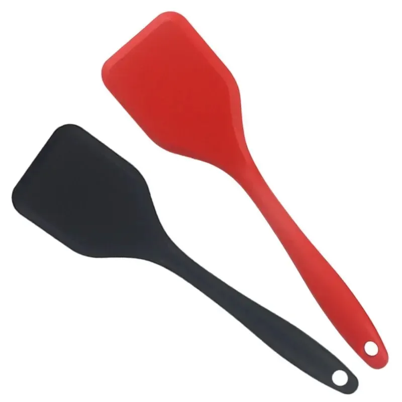 Silicone Cooking Leakage Spatula Dense Shovel Fried FishOmelette Shovel Non-stick Spatula Kitchen Cooking Tools — image 7