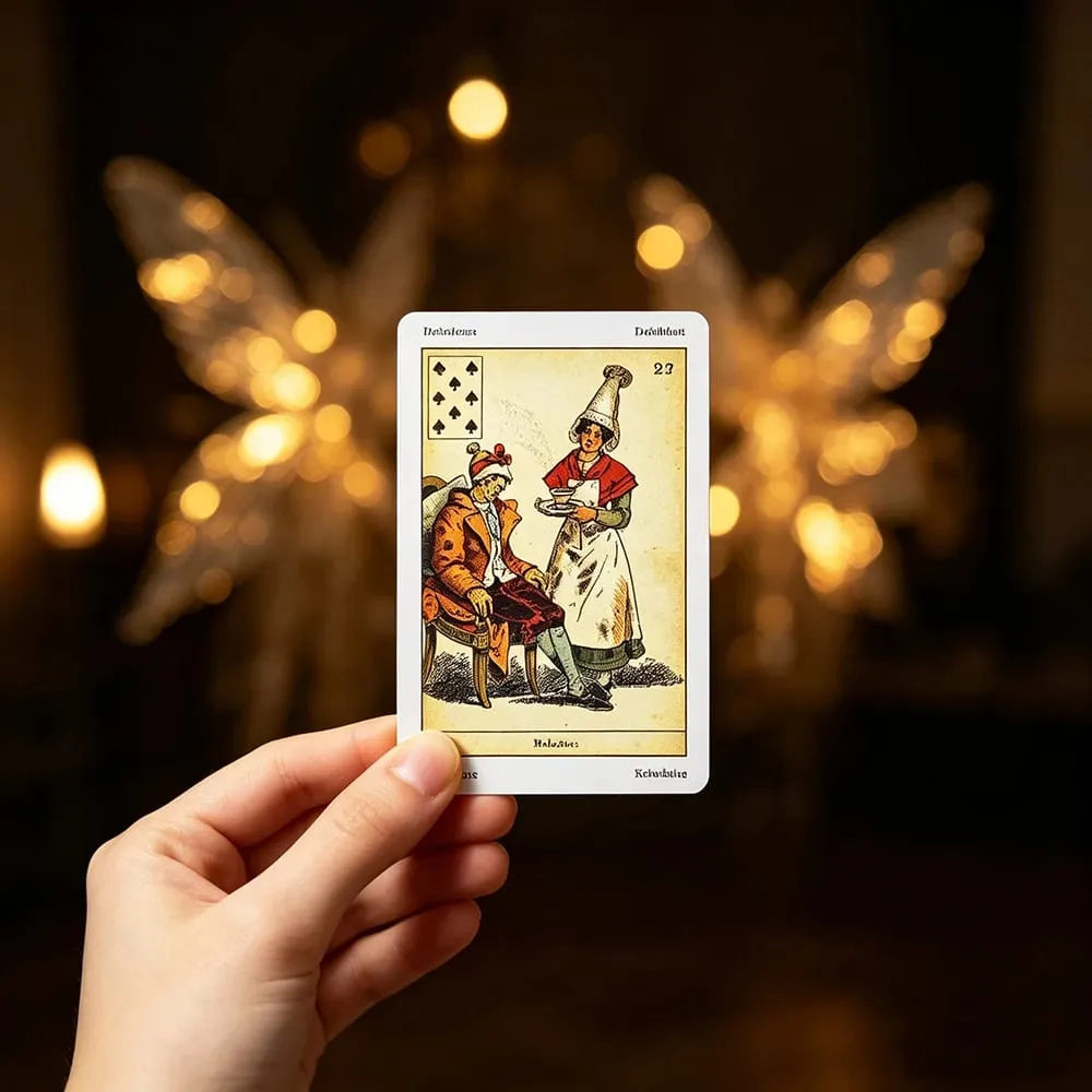 Sibilla Oracle Cards 52 Cards Παιχνίδια ιταλικής παραδοσιακής μαντικής τράπουλας Τέλεια για Καθημερινή Ζωή Ανάγνωση και Καθοδήγηση Σχέσεων — image 5