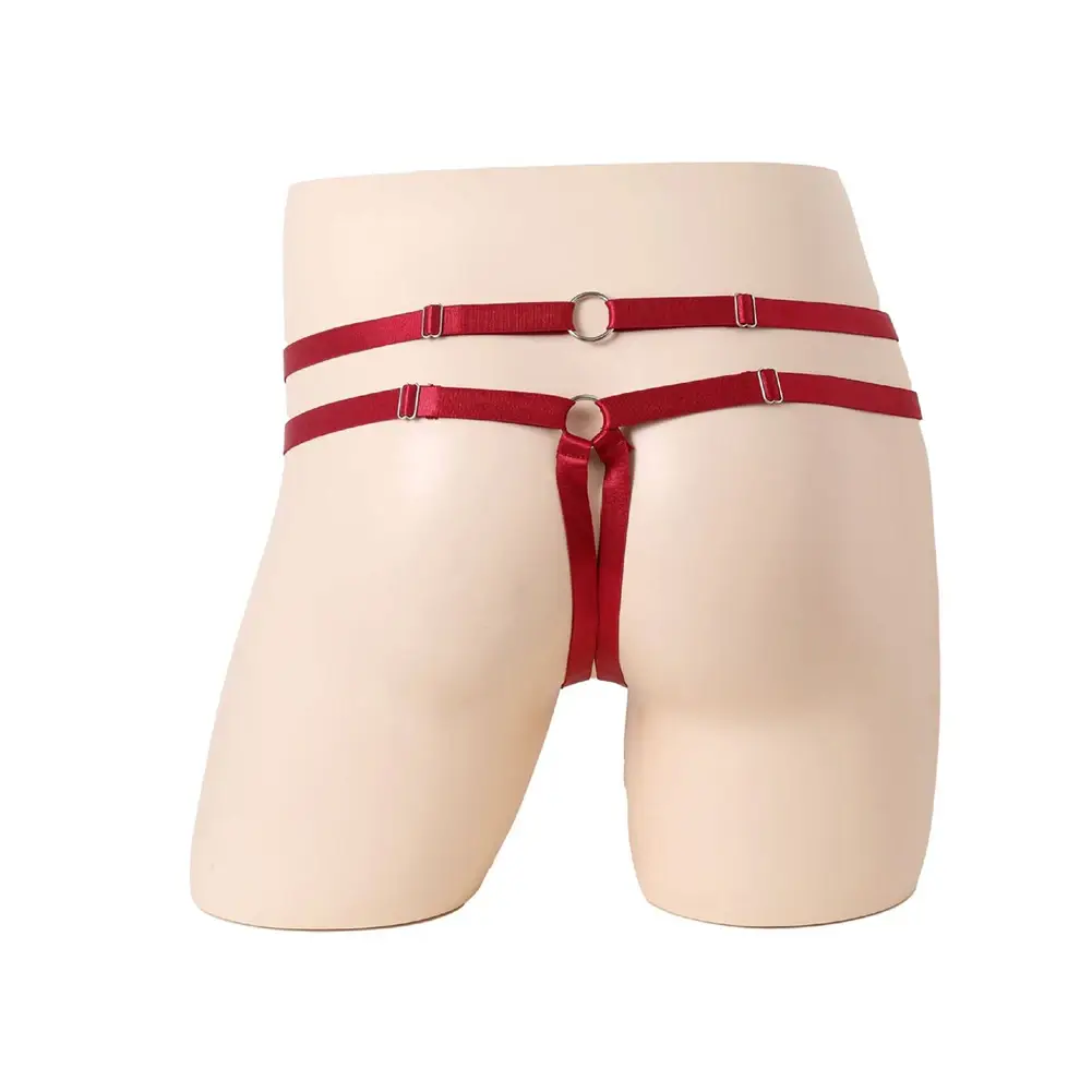 Mens Sexy Cockring G-Strings Sexy Tоy Mens O-Ring Underwear For Hot Man Low Waist Jockstrap Lingerie Gay Sissy Pouch Underpants — image 12