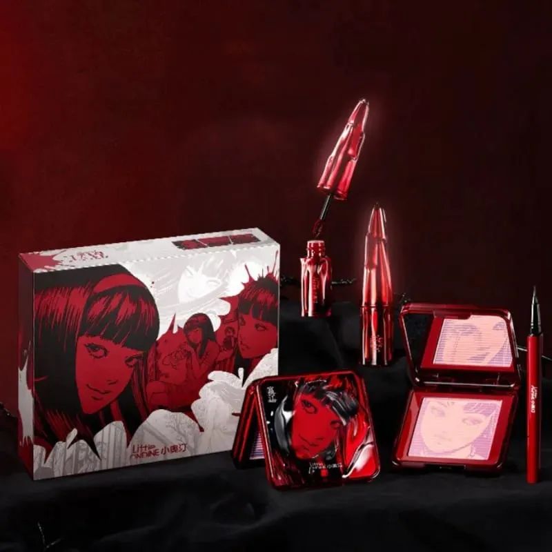 Little Ondine All-in-One Μακιγιάζ Κουτί δώρου Lipstick Blush Mascara Eyeliner Full Face Beauty Kit Τέλειο δώρο γενεθλίων για γυναίκες