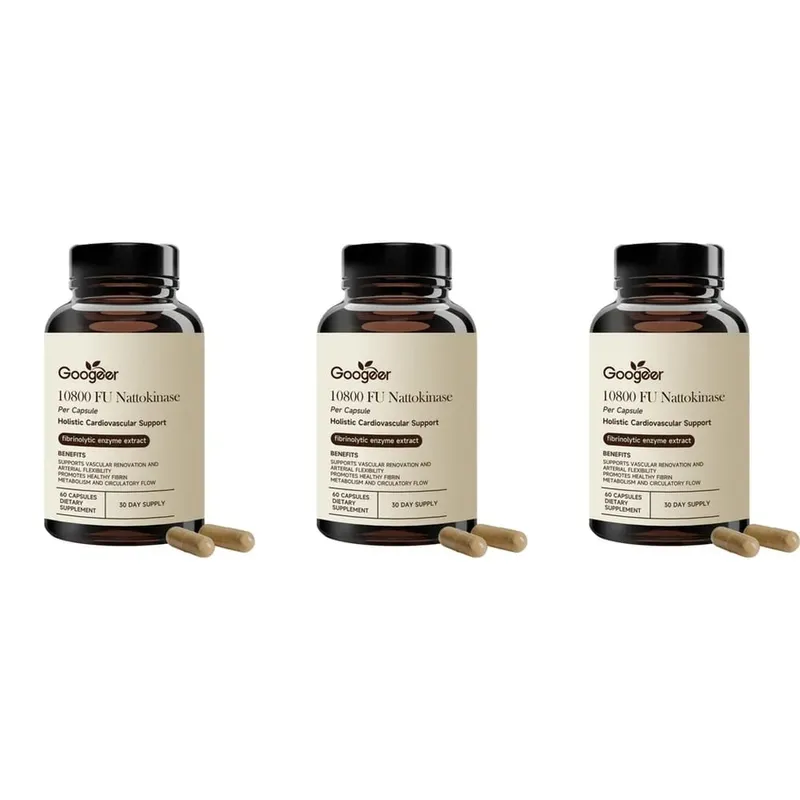 Googeer Advanced Enzyme CoQ10 Formula Capsules Clean Vegan Non GMO Daily Wellness Support Supplement 60 Capsules Easy Use — image 8