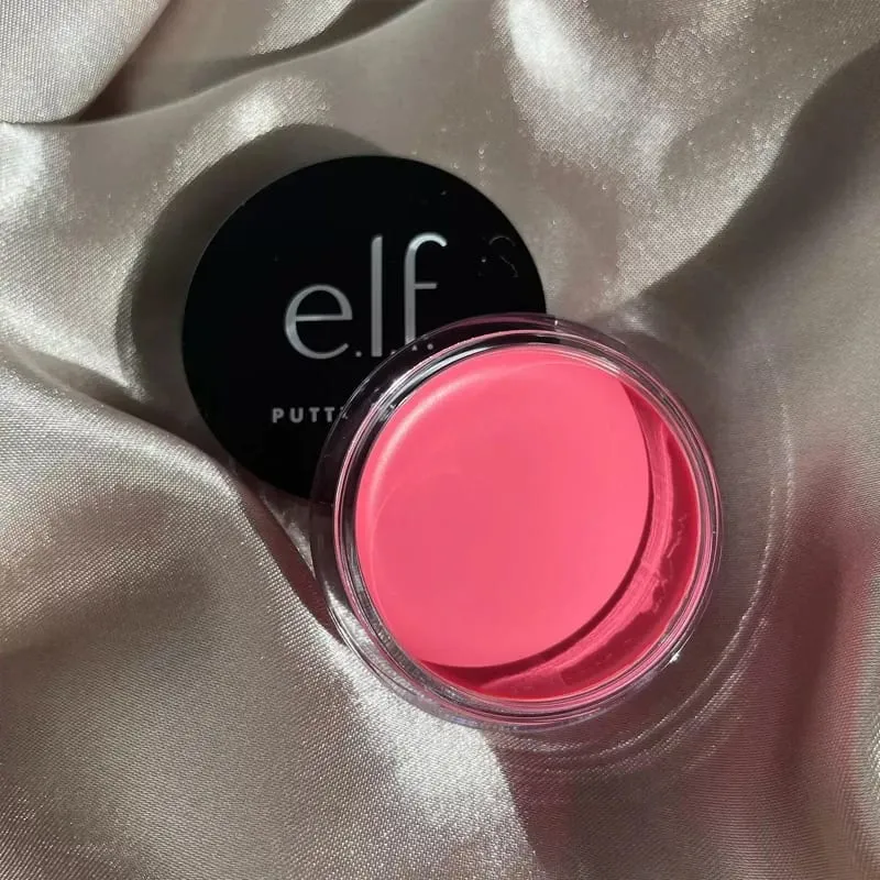 Elf Putty Blushcream Balm בגוונים ורודים בורה בורה מט זיגוג פנינה ומנצנץ לשפתיים לאיפור לחות לשפתיים