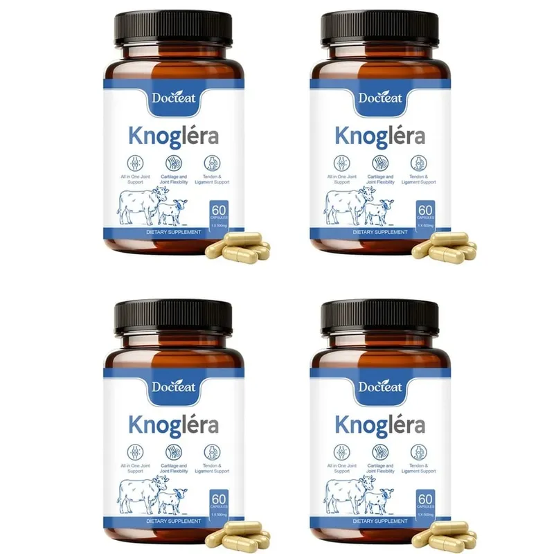 Docteat Knoglera MSM Joint Support Capsules Joint Comfort Cartilage Health and Joint Flexibility for Daily Mobility 60 Κάψουλες