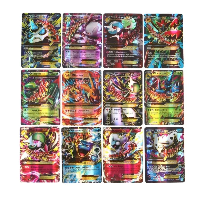 60/100Pcs Pokemon Shining Cards Αγγλική Έκδοση MEGA GX Vmax TAG EX Proxy Collection Cards Παιχνίδια Δώρο για παιδιά