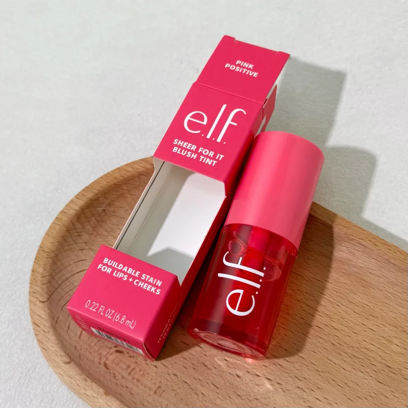 New Elf 8 χρωμάτων Lip Gloss & Πολύχρωμο ρουζ σε πούδρα λεπτής υφής Ελαφρύ Ενυδατικό Θρεπτικό Lip Balm Care Cosmetics